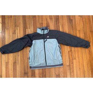 EMS Eastern Mountain Sport Women's Lined Nylon Windbreaker Jacket Size L